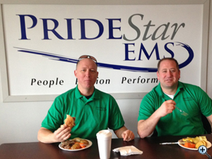 Pridestar EMS celebrates St. Patrick's Day